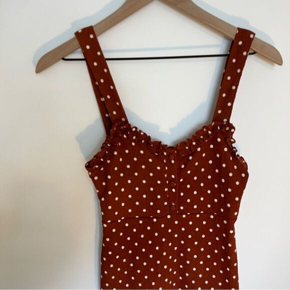 Urban Outfitters Polka Dot Body Con Dress Small - Picture 5 of 14